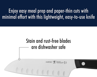 Henckels Solution 2-Pc Santoku Knife Set, Razor-Sharp, German Engineered5