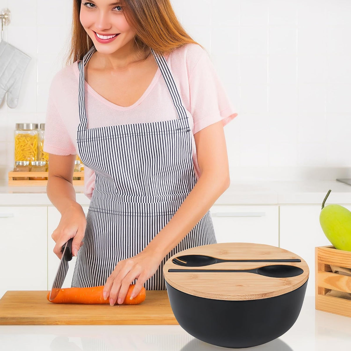 bamboo-fiber-salad-bowl-with-servers-set-large-9-8-inches-mixing-bowls-solid-bamboo-salad-wooden-bowl-with-bamboo-lid-spoon-for-fruits-salads-and-decoration-black-9-8inch