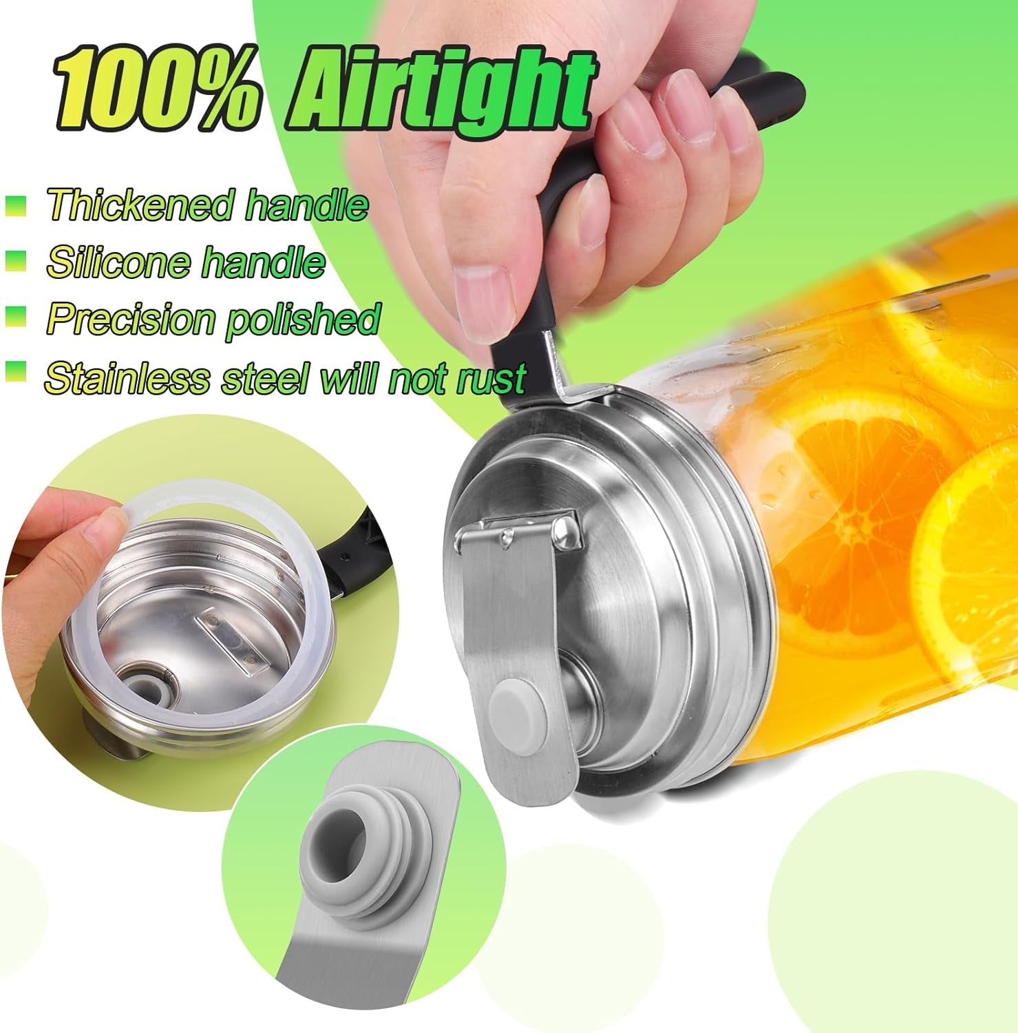 mason-jar-pour-spout-lid-stainless-steel-with-handle-wide-mouth-pour-spout-flip-cap-lids-for-mason-jars-anticracking-leak-proof-seal-cover-airtight-for-drinking-salad-dressing-food-storing2pcs