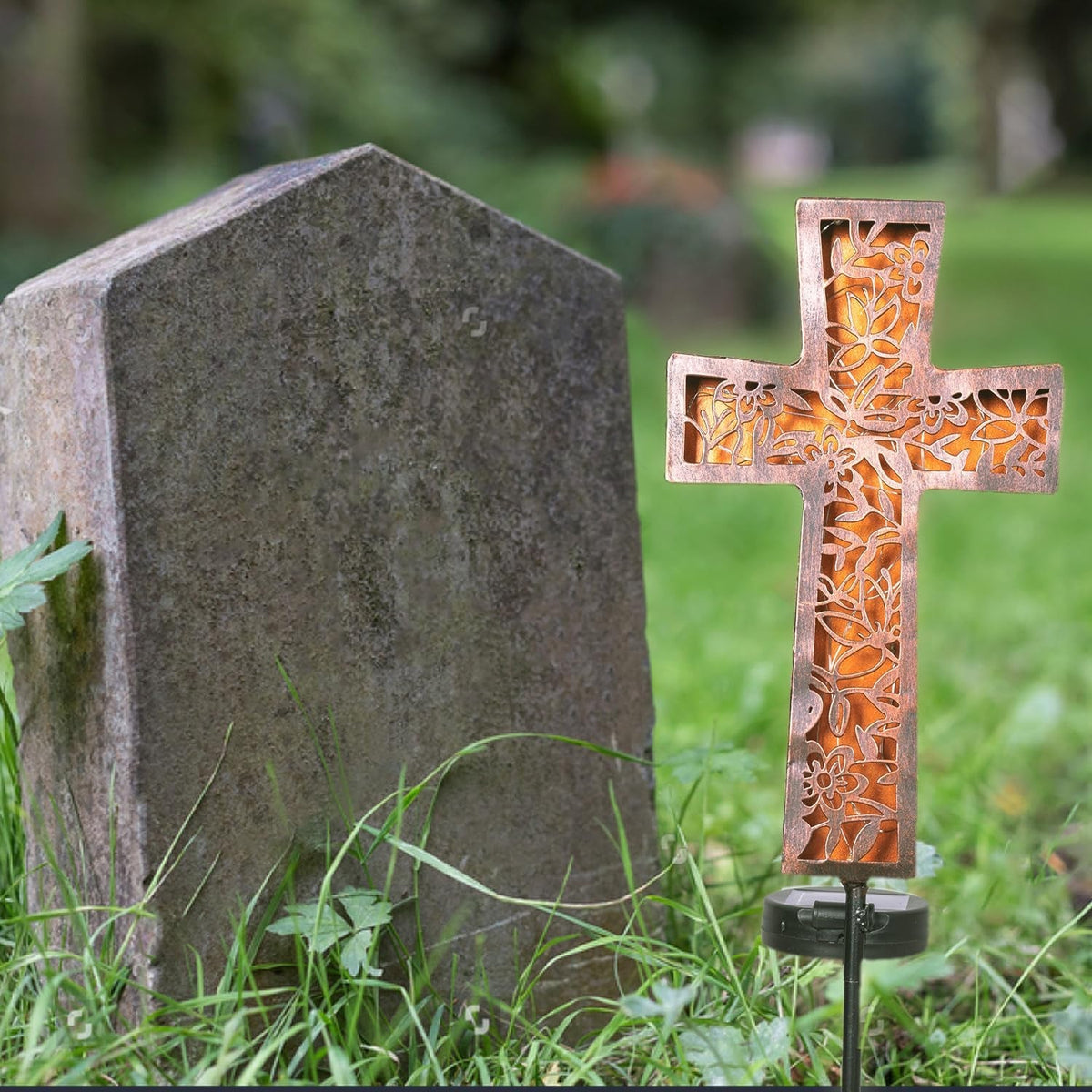solar-cross-garden-stake-lights-38inch-metal-waterproof-garden-decor