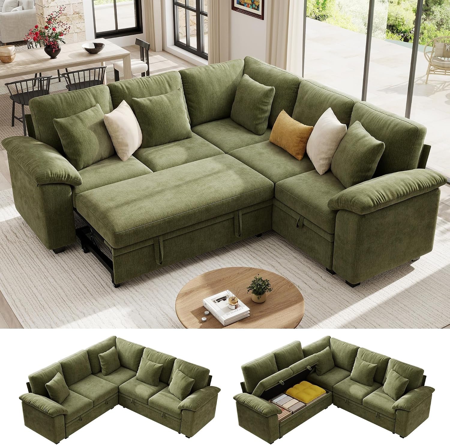 86-modular-sectional-sofa-with-pull-out-bed-5-seater-l-shaped-sectional-sleeper-couch-with-storage-chenille-convertible-couches-for-living-room-apartment-green