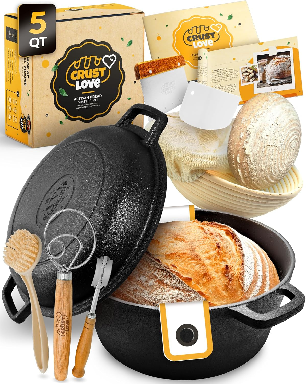 5-qt-pre-seasoned-dutch-oven-for-bread-baking-with-lid-and-kit-dutch-oven-for-sourdough-bread-baking-and-supplies-incl-banneton-bread-sling-lame-dough-whisk-guide-cast-iron-pot-set