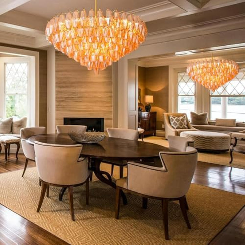 36-modern-round-amber-crystal-chandelier-8-tier-large-luxury-brass-20-light-chandelier-for-dining-room-high-ceiling-foyer-staircase-warm-golden-glow-for-cozy-winter-nights