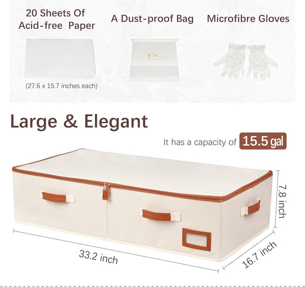 Wedding Dress Storage Box, Large Wedding Dress Preservation Box2