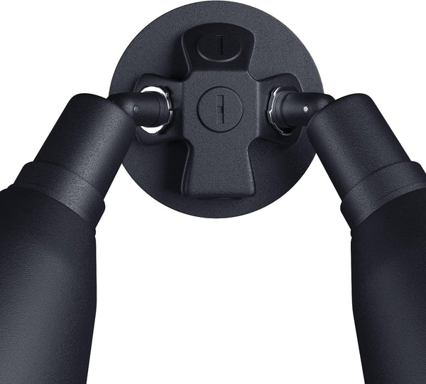2-Light Swivel Flood Light, Black3