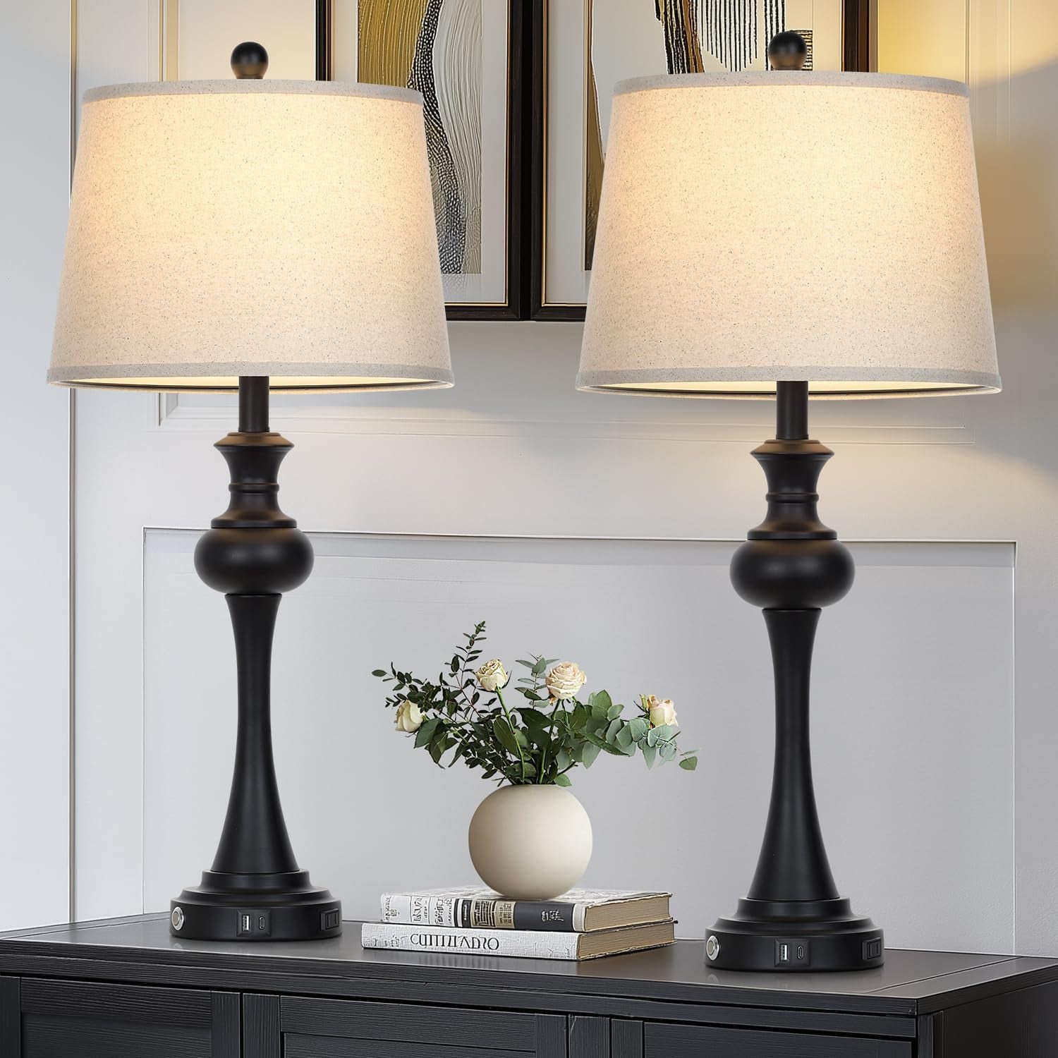 28-75-3-way-touch-control-modern-table-lamp-set-of-2-for-living-room-bedside-lamp-with-usb-a-c-ports-mid-century-black-table-lamps-nightstand-lamps-set-beige-fabric-shade-vintage-accent-style