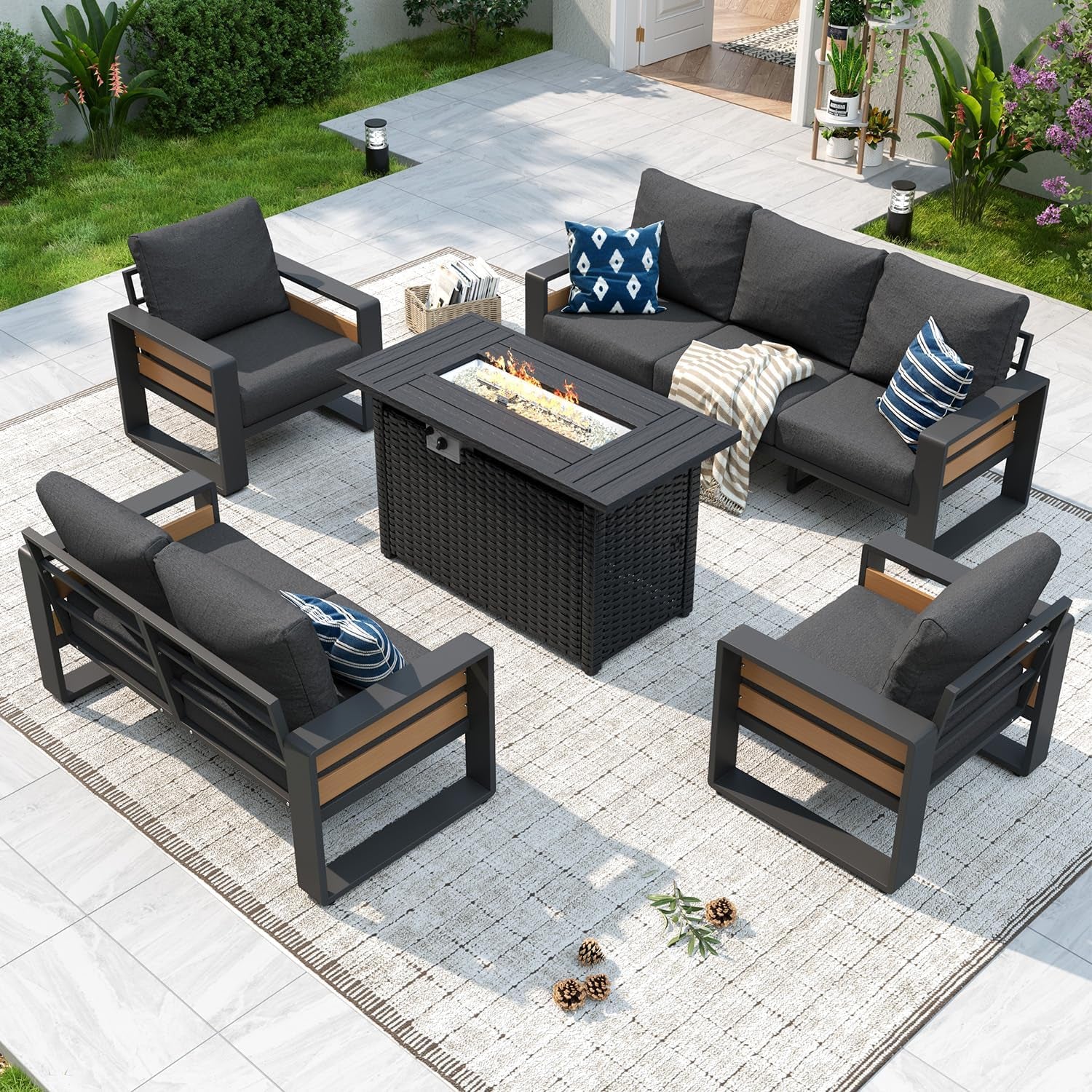 aluminum-patio-furniture-set-with-fire-pit-table-5-piece-luxury-outdoor-sectional-with-6-olefin-fabric-cushions-patio-conversation-sets-with-waterproof-cover-for-backyard-porch-dark-grey