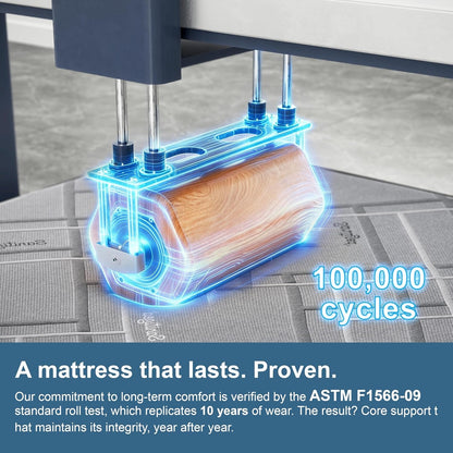 Medium Firm Hybrid Mattress - 14 Inch Queen Size Mattress6