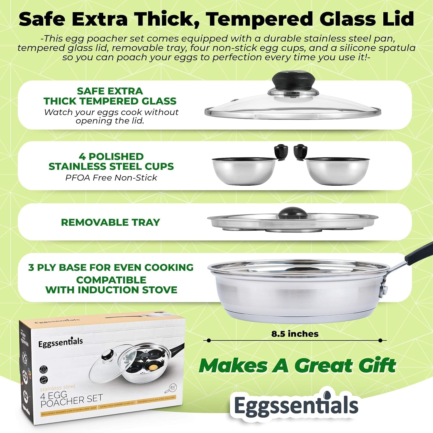 egg-poacher-poached-egg-maker-stainless-steel-egg-poaching-pan-poached-eggs-cooker-food-grade-safe-pfoa-free-with-spatula
