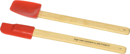 Norpro - 3000R Norpro 2-Piece Mini Spatula Set, Red1