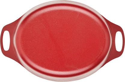 NITRO Cast Iron Dutch Oven, 6.5 Quart, Red12