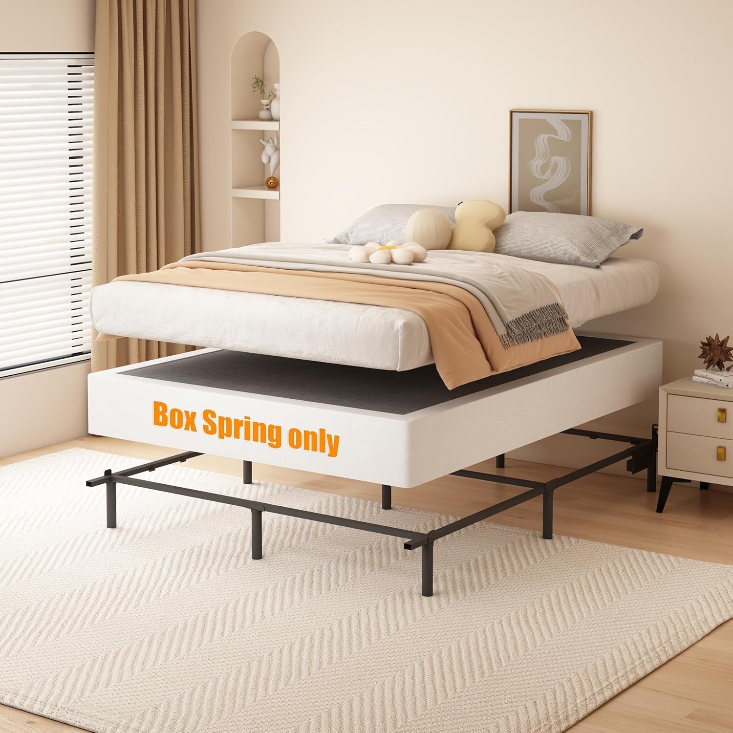 9-inch-queen-box-spring-3000lbs-heavy-duty-metal-box-spring-queen-size-bed-base-mattress-foundation-easy-assembly-noise-free