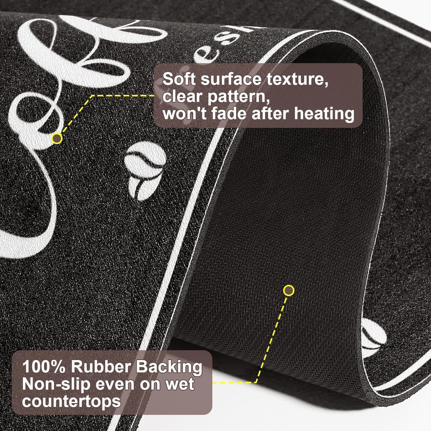 fashion-coffee-mat-dish-drying-mat-12-x-20-black-hide-stain-absorbent-coffee-bar-accessories-heat-resistant-non-slip-eco-friendly-easy-to-clean