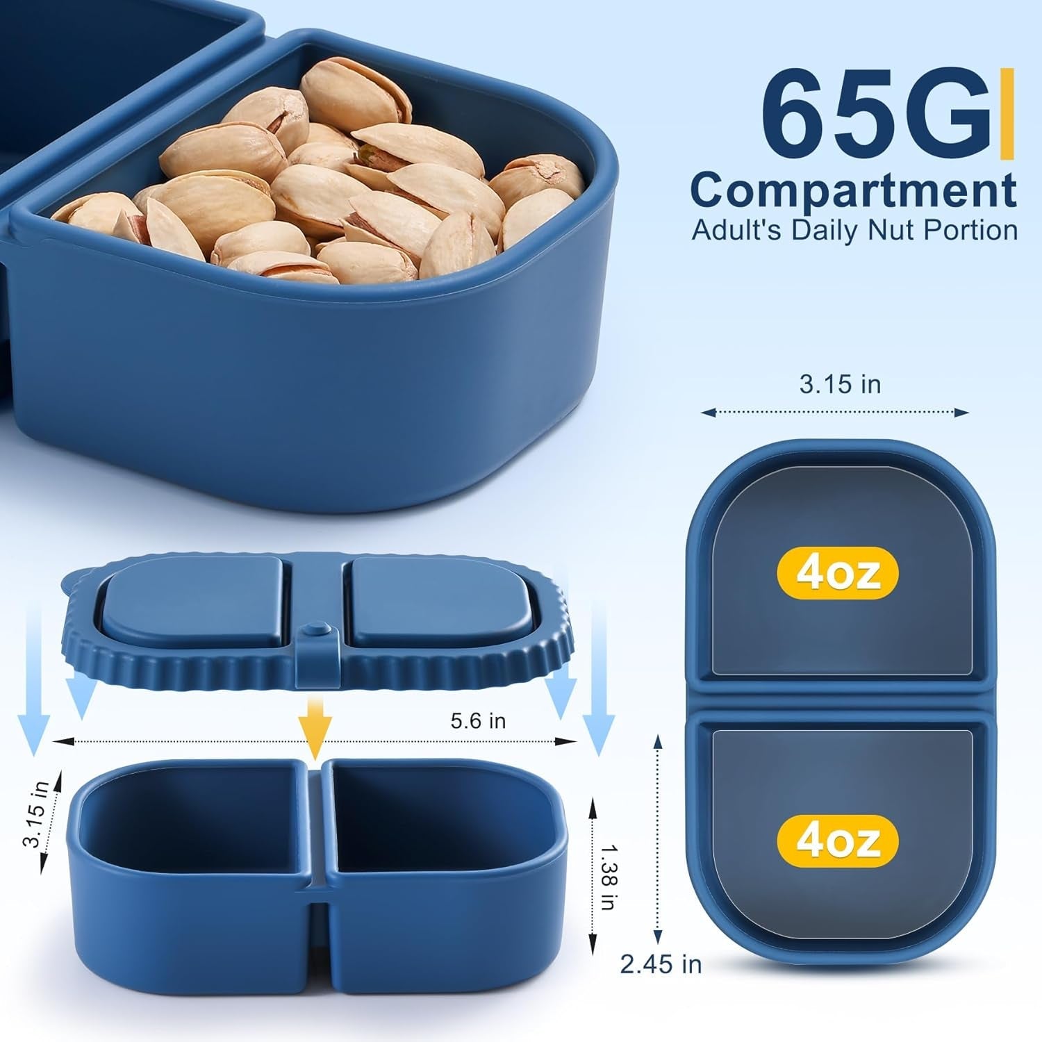 3-pack-silicone-reusable-snack-containers-with-lids-8-oz-double-compartment-snackle-box-for-kids-adults-bpa-free-leakproof-small-for-dressing-snacks-school-office-picnic