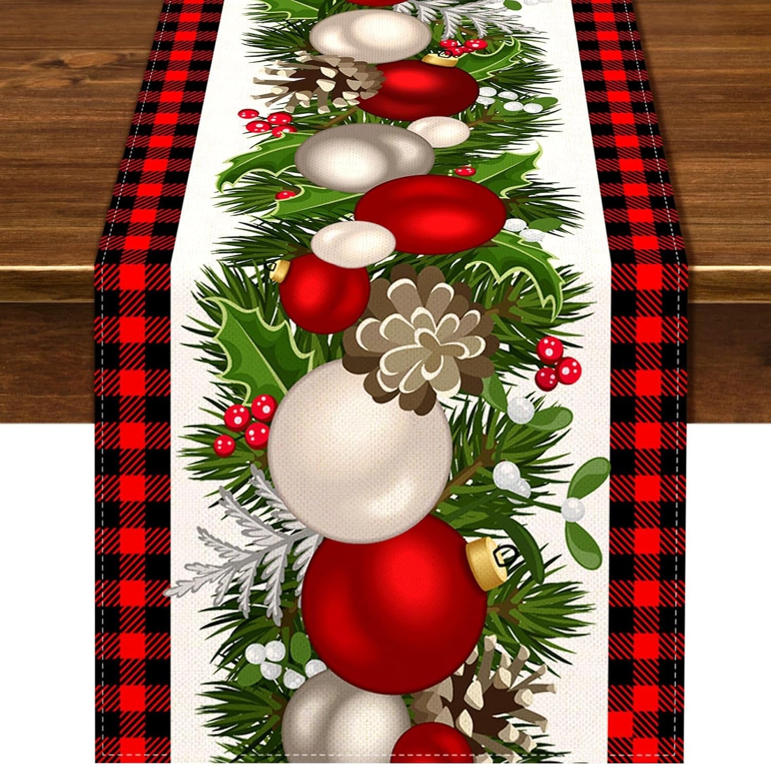 black-and-red-buffalo-check-plaid-christmas-table-runner-72-inches-long-seasonal-winter-xmas-party-decoration-holiday-home-kitchen-dining-room-decor