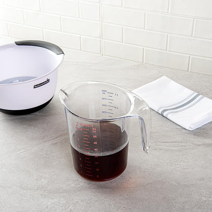 Plastic Measuring Cup - Chef 101 Measuring Jug with Dual Unit Markings, Dishwasher Safe - Clear Measuring Cup for Kitchen, Restaurants4
