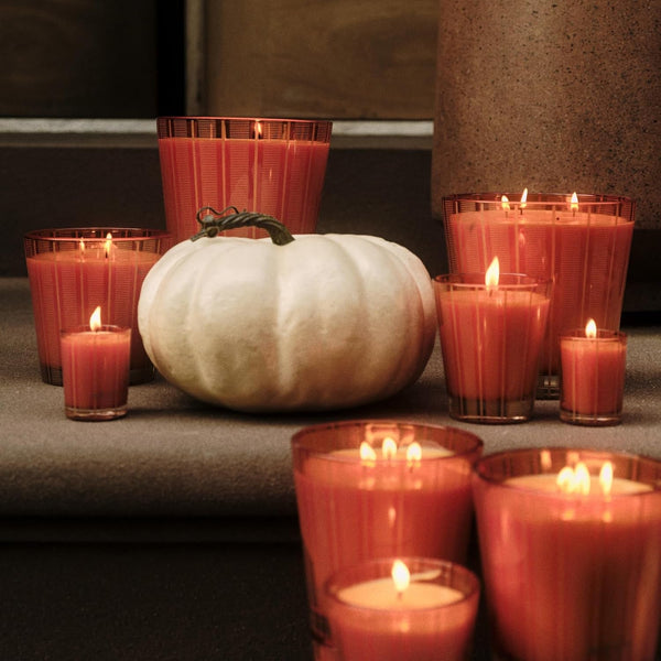 NEST New York Scented Votive Candle, Pumpkin Chai - 2 Oz - up to 28-Hour Burn Time - Reusable Glass Vessel3