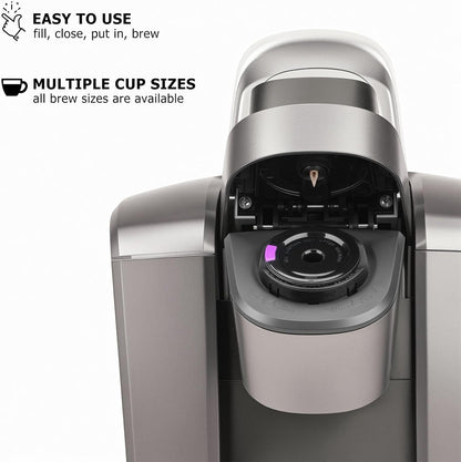 Reusable K Cup Coffee Filters for Keurig, 2 Pack | Fits Keurig K-Elite, K-Classic, K-Compact, K-Latte, K-Duo, All 2.0 & 1.0 Brewers, Bpa-Free, Brew Your Favorite Ground Coffee5