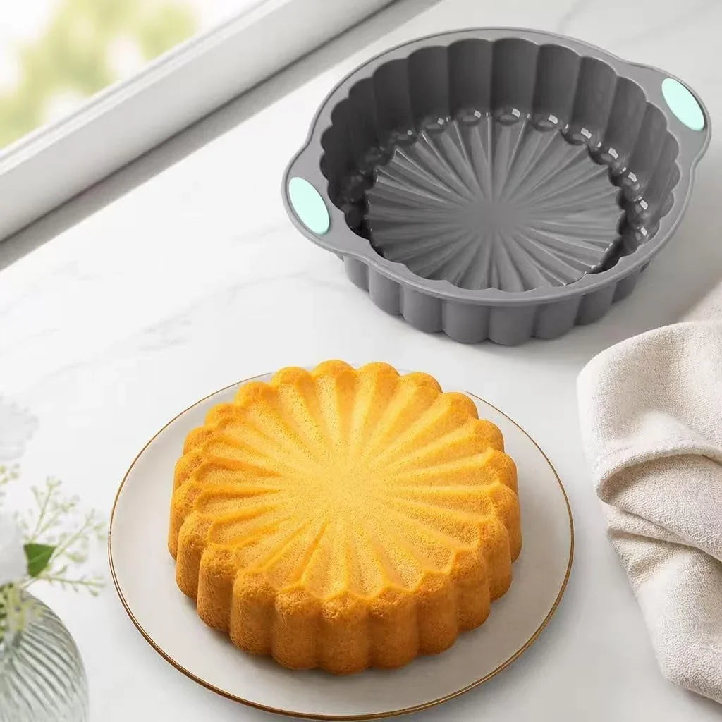 gray-green-silicone-bakeware-set-of-3-round-flower-pan-6-12-cavity-pastry-trays-for-household-baking