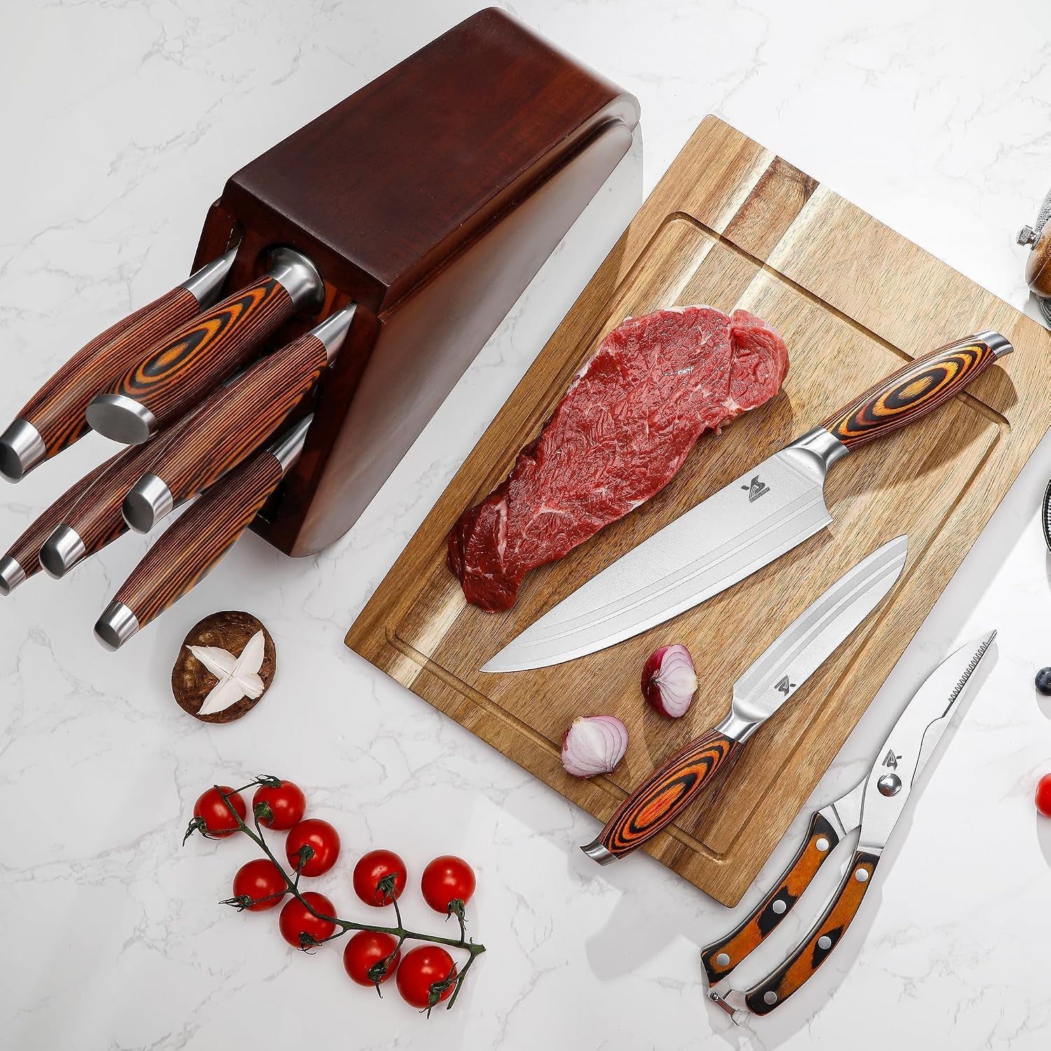 9pcs-knife-block-set-german-steel-kitchen-knife-set-with-bone-chopper-precious-pakkawood-handle-for-chef-knife-block-set
