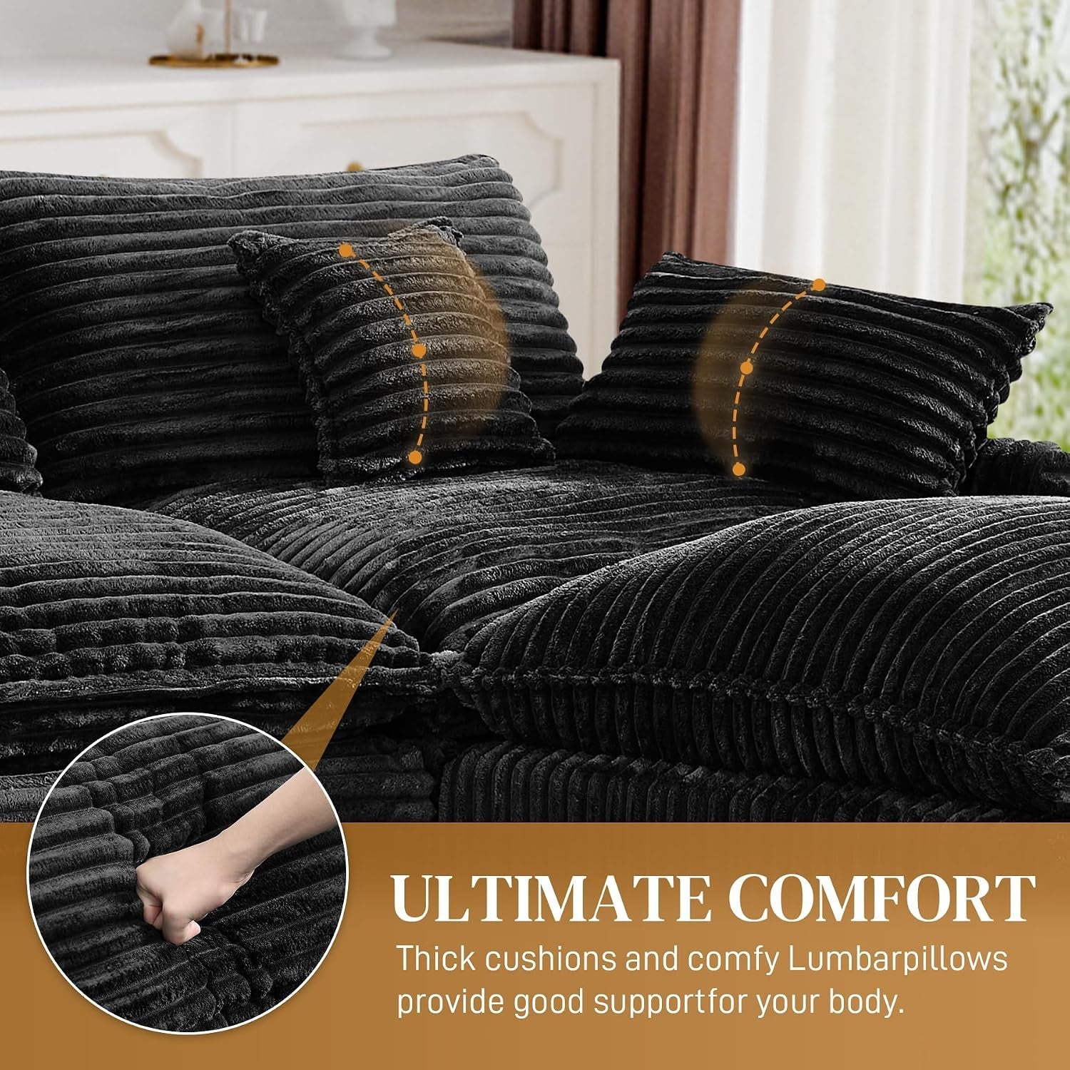145-cloud-couch-oversized-u-shaped-jet-black-sectional-couches-for-living-room-big-fluffy-comfy-soft-corduroy-couch-sectionals-modular-sectional-sofa-with-ottoman-central-console