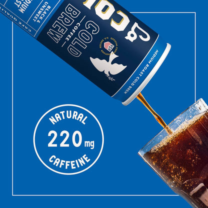 La Colombe Coffee, Cold Brew Black, Unsweetened, 11 Fl Oz Cans (Pack of 12), Coffeehouse Quality, Natural Sweetness, Specialty Grade Coffee Beans, Ready-To-Drink On-The-Go4