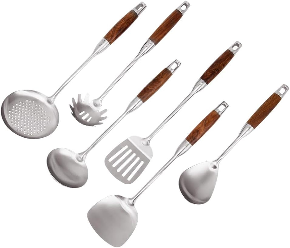 kitchen-utensils-set-with-wood-handle-6-pieces-stainless-steel-utensils-set-metal-cooking-utensils-set-non-stick-and-heat-resistant