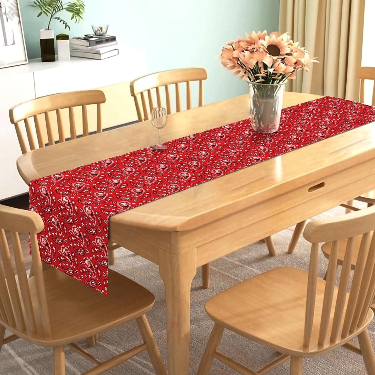 western-cowboy-table-runner-wild-west-cowboy-rodeo-themed-birthday-party-decoration-home-kitchen-dining-room-decor