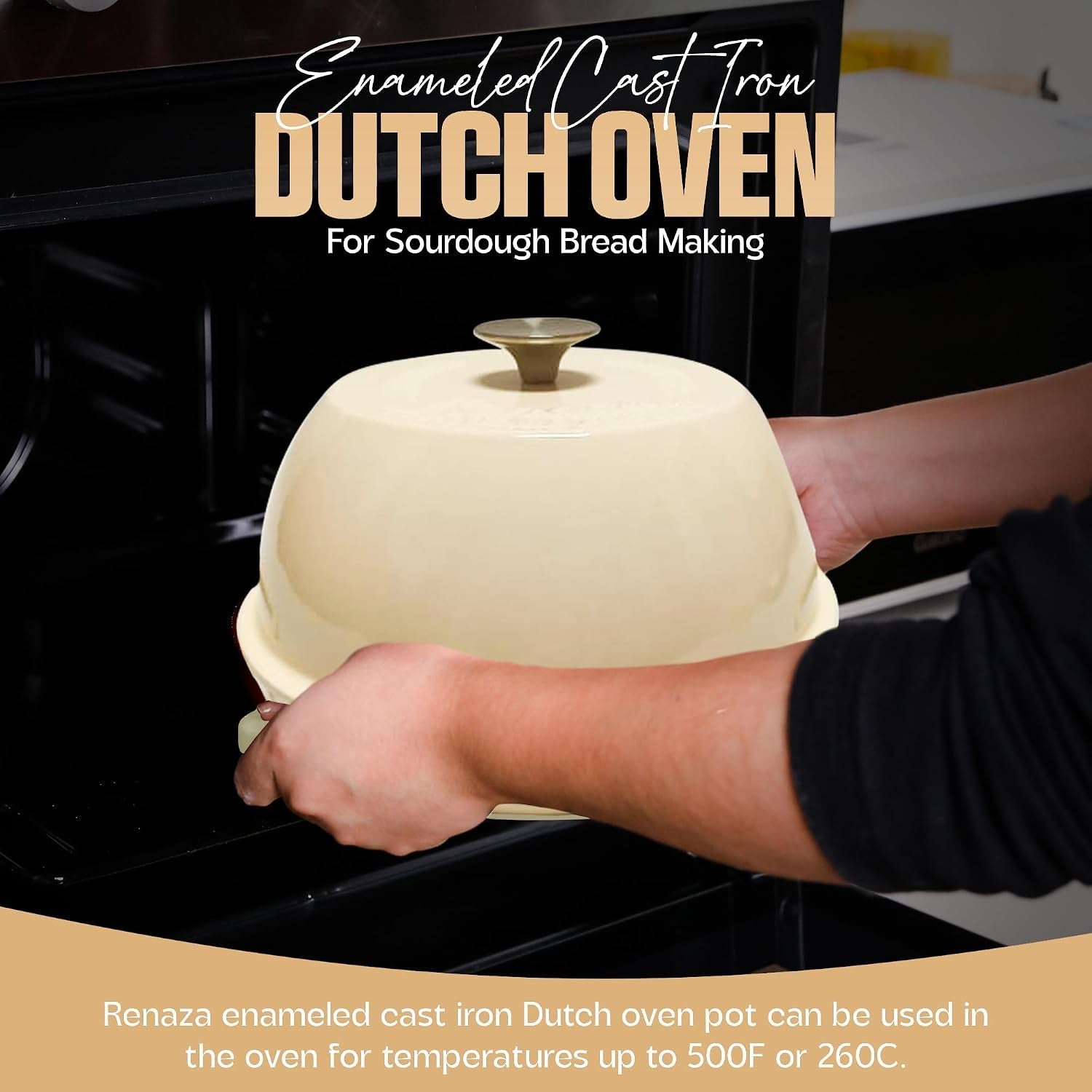 enameled-cast-iron-dutch-oven-pot-with-lid-dutch-oven-for-sourdough-bread-baking-with-5-blade-bread-lame-non-stick-silicone-sling-perfect-for-sourdough-breads-more-cast-iton-enamel-braiser-pan-with-lid-white-6-quart-sourdough-pot