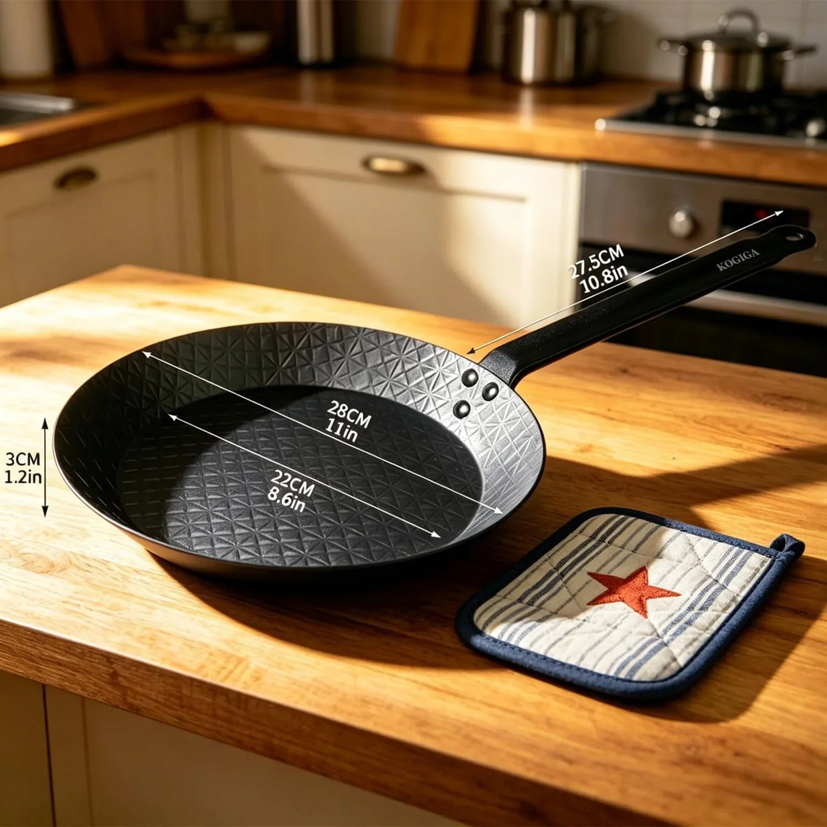 11-inch-pre-seasoned-carbon-steel-frying-pan-naturally-non-coated-skillet-with-grooved-texture-for-steak-stir-fry-tortilla-crepe-all-stoves-compatible