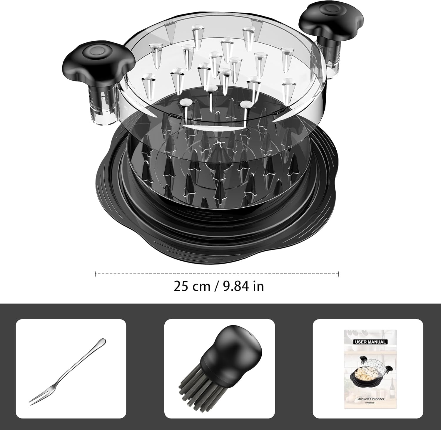 chicken-shredder-tool-twist-large-meat-shredder-with-brush-fork-black-visible-chicken-breast-shredder-strong-anti-slip-strip-ergonomic-handle-bpa-free-kitchen-gadgets-for-pork-beef-chicken