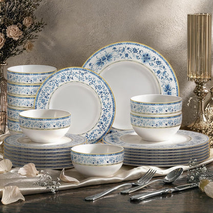24-Piece Fine Bone China Dinnerware Set for 81