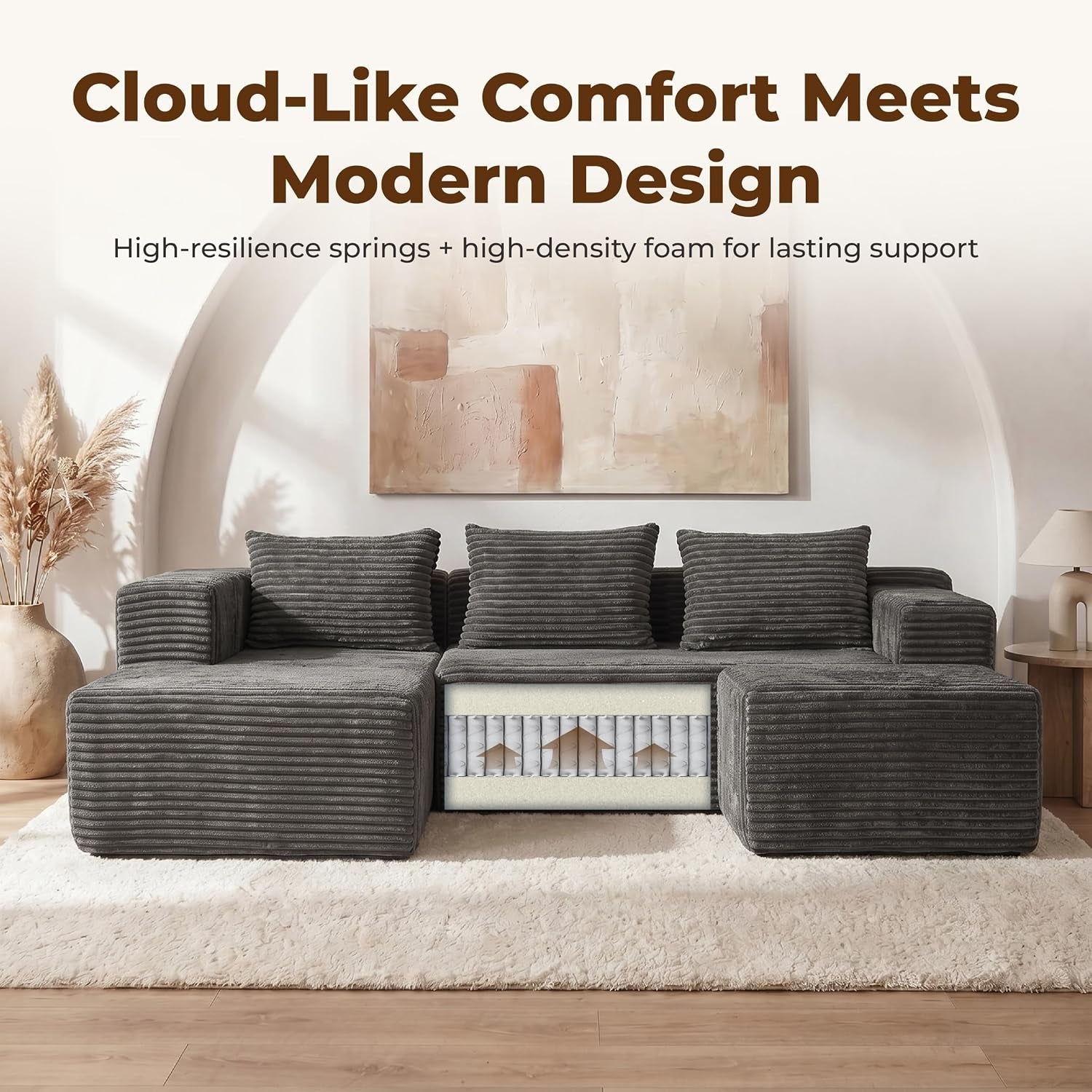 modular-boneless-u-shaped-couches-for-living-room-with-side-pockets