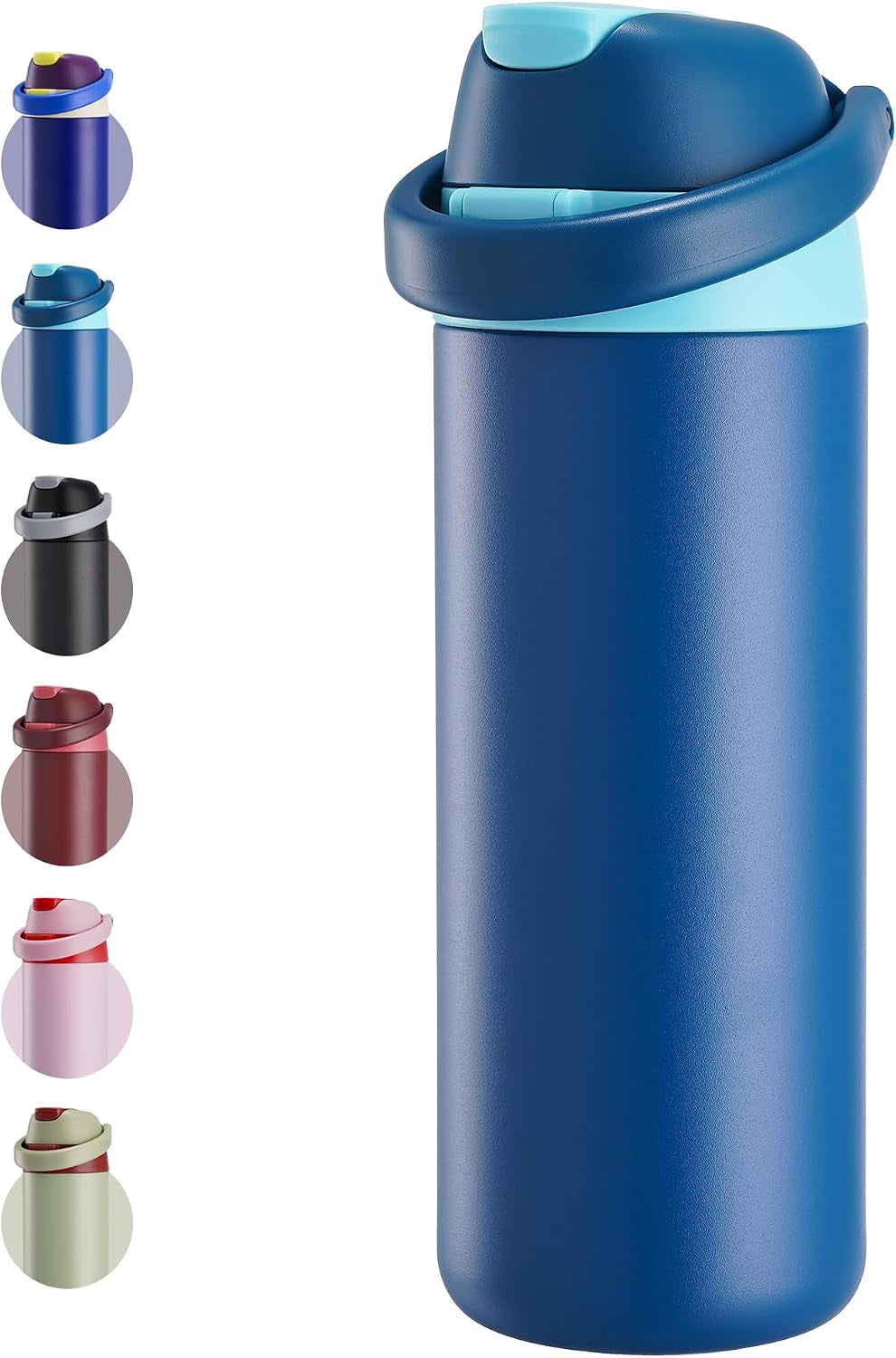 18-oz-insulated-water-bottle-stainless-steel-water-bottle-with-2-in-1-straw-and-push-button-spout-lid-keeps-24-hours-cold-double-wall-vacuum-leak-proof-bpa-free-for-sports-travel-blue