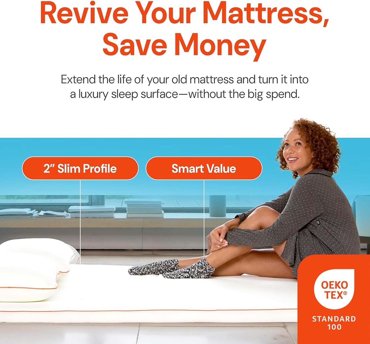 the-essentials-mattress-topper-queen-2-inch-with-octacell-technology-plush-comfort-breathable-cooling-foam-mattress
