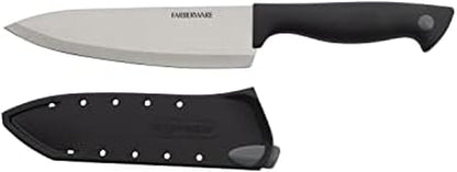 Edgekeeper 6 Inch Chef Knife with Self-Sharpening Blade Cover, High-Carbon Stainless Steel Kitchen Knife for Slicing, Dicing, and Mincing1