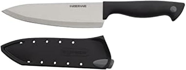 Edgekeeper 6 Inch Chef Knife with Self-Sharpening Blade Cover, High-Carbon Stainless Steel Kitchen Knife for Slicing, Dicing, and Mincing1