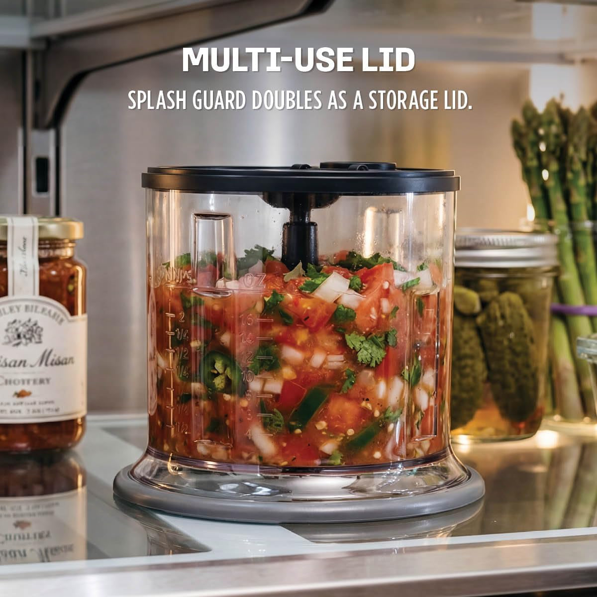 ninja-express-chop-manual-food-processor-16oz-bowl-gray-nj100gr-one-touch-pulse-chops-grinds-purees-garlic-herbs-nuts-more-3-cup-capacity-stainless-blades-dishwasher-safe