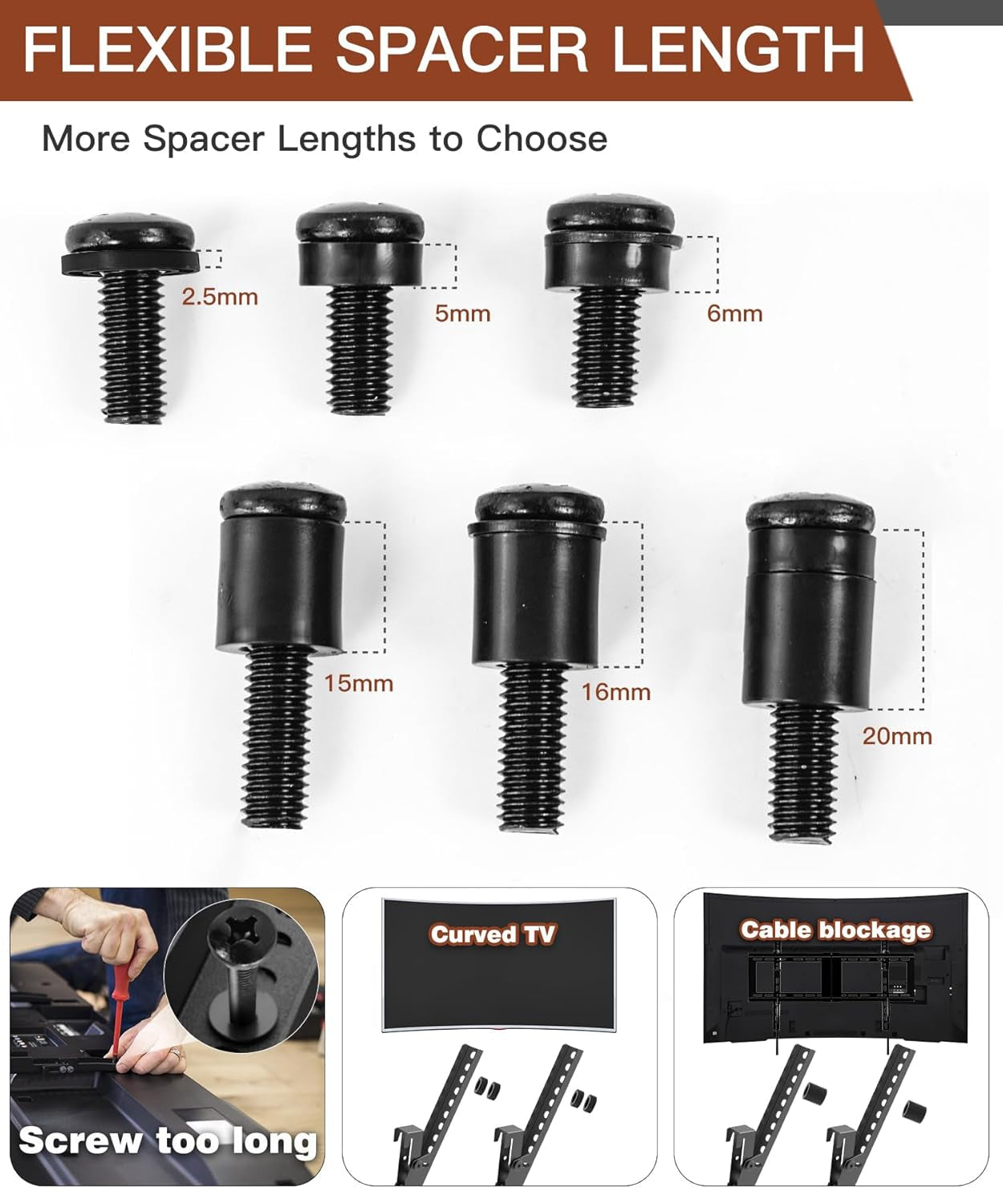 92pcs-tv-mounting-hardware-screw-kit-m4-m5-m6-m8-screws-includes-spacers-and-washers-for-most-tv-monitor-vesa-mount-tv-mount-replacement-screws-with-box-up-to-80-black