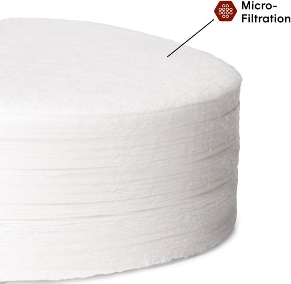 White Paper Micro-Filters, 2 Pack, 700 Count Count | Compostable Coffee Filters Made from White, Chlorine-Free Paper, Fits Standard Size  Manual Coffee Makers4