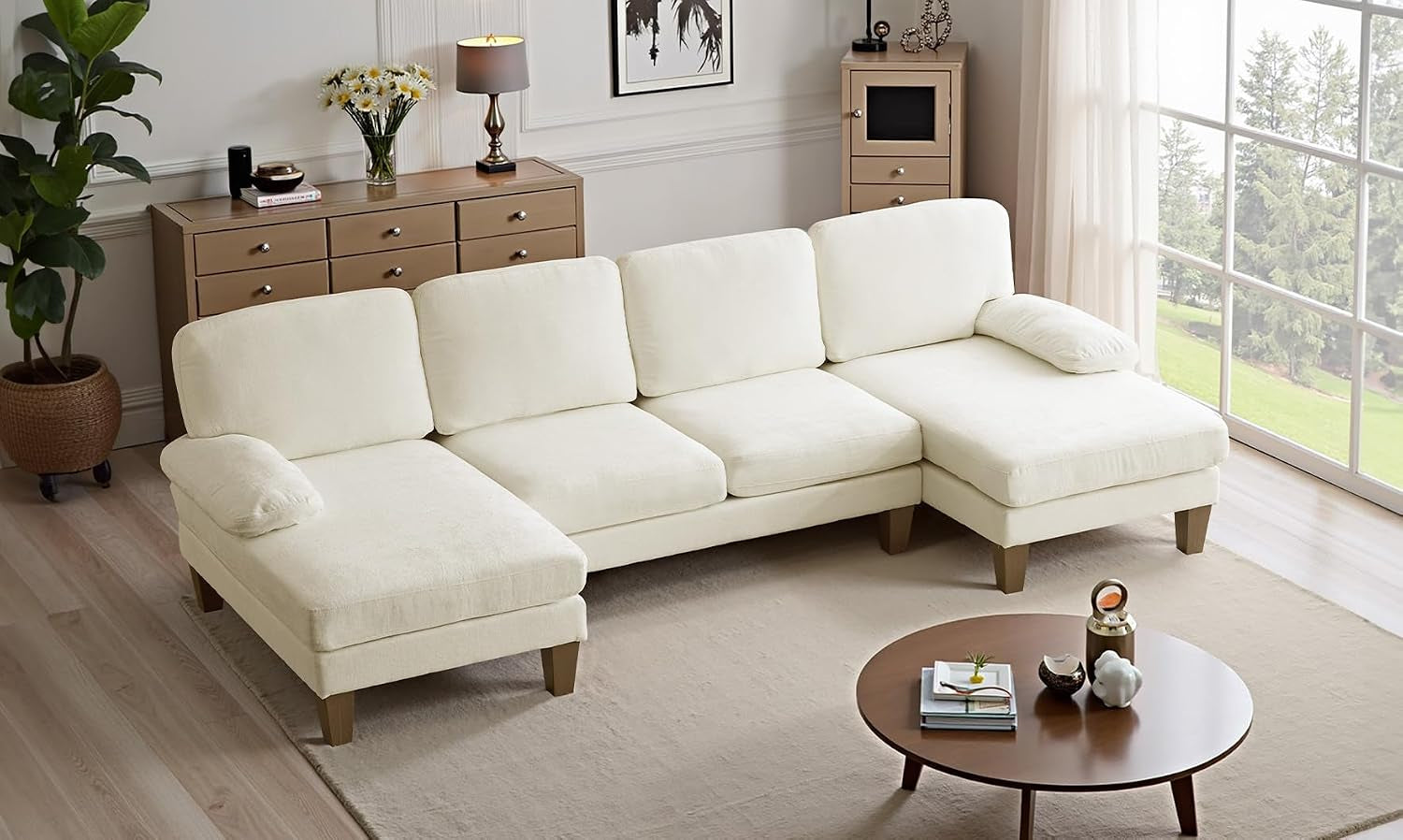 110-sectional-couches-for-living-room-u-shaped-couch-with-double-chaise-4-seat-sofa-set-with-chenille-fabric-for-home-furniture-beige