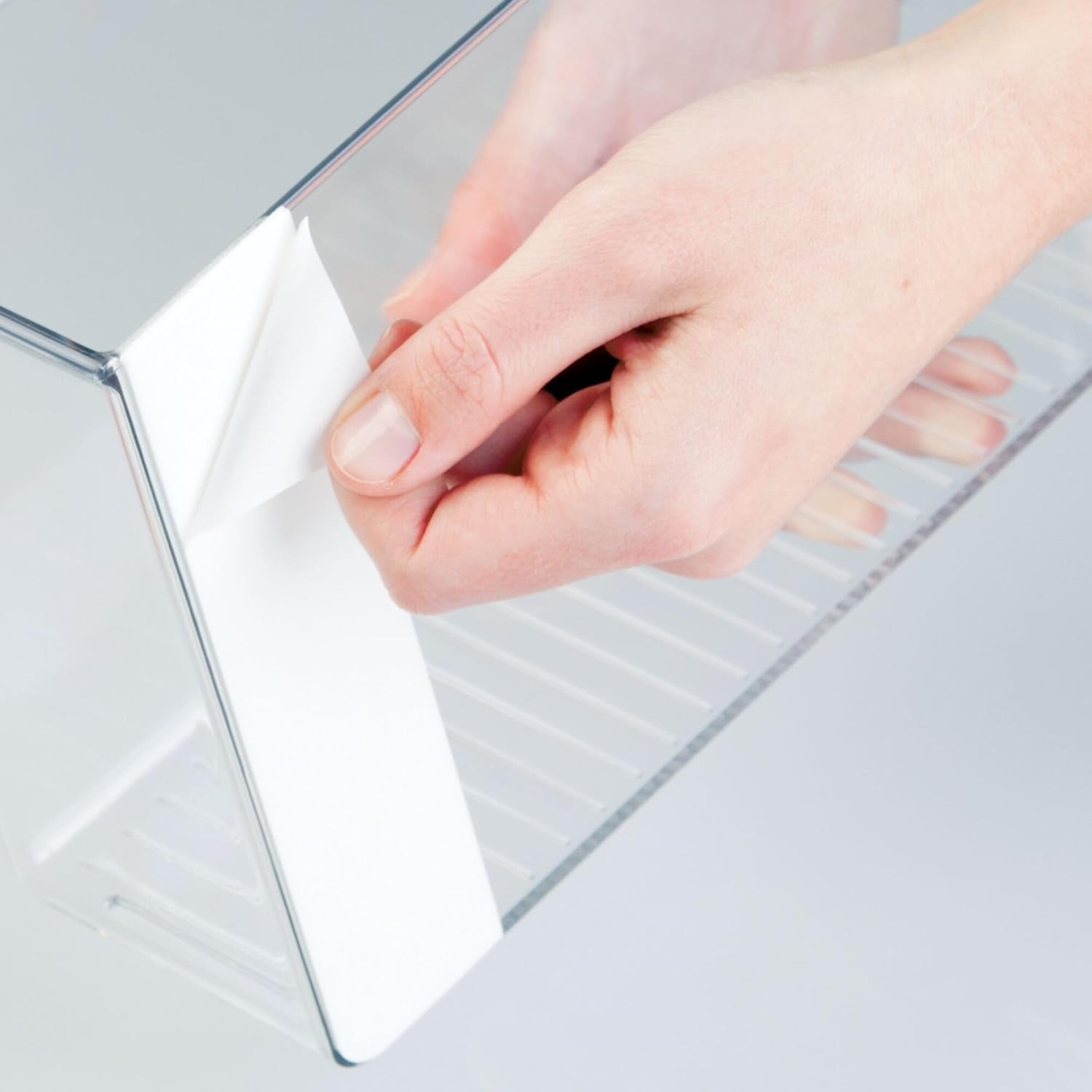 adhesive-organizer-bin-set-of-2-clear