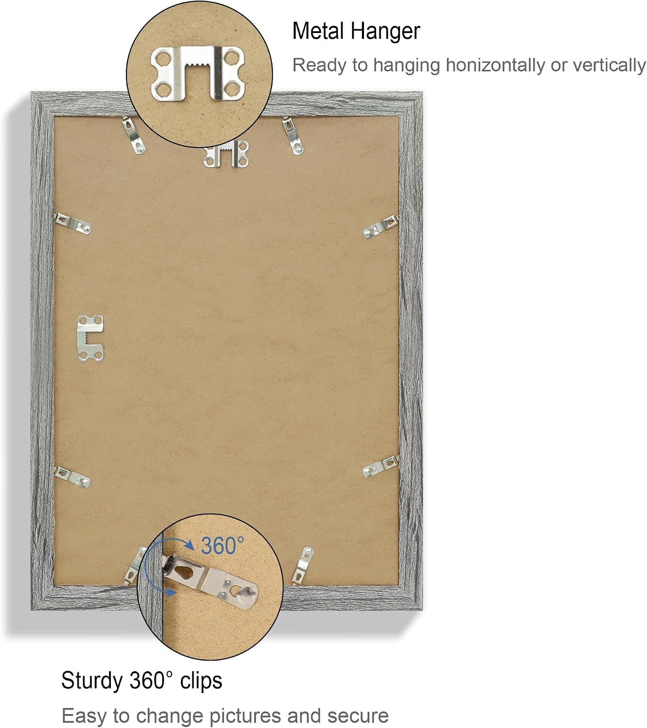 11x15-picture-frame-set-of-4-made-of-real-glass-and-grey-frame-display-picture-10x14-with-mat-or-11x15-without-mat-11-by-15-photo-for-wall-mounting