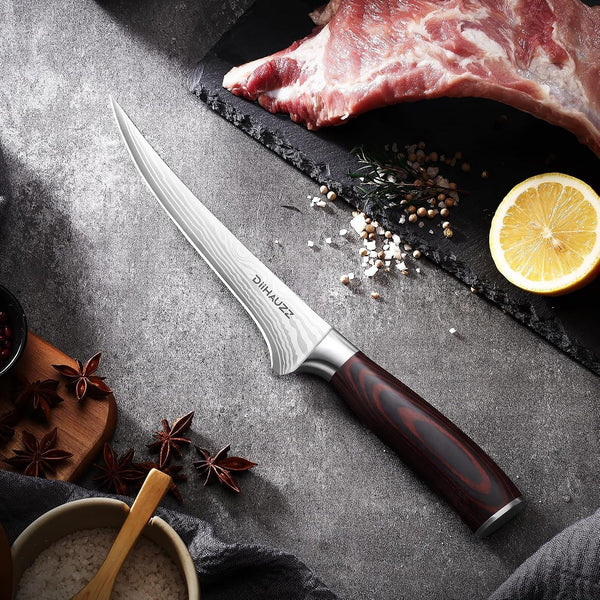 7 Inch Fillet Knife, Razor Sharp Boning Knife for Fish7