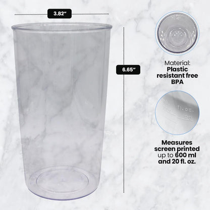 27 Oz Measuring Cup for Immersion Blender | BPA Free Plastic Measuring Beaker with Pour Spout, Stable Base & Clear Measurements | Mixing Cup for Smoothies, Soups & Sauces5