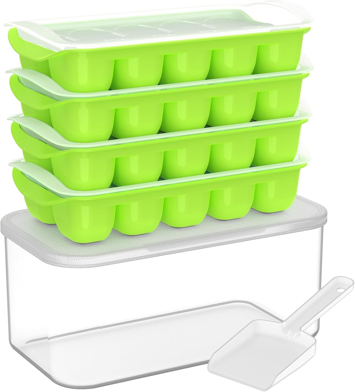 ice-cube-tray-with-lid-and-bin-4-pack-ice-bucket-kits-for-rv-stackable-silicone-ice-trays-for-freezer-easy-pop-out-bpa-free-for-cocktail-coffee-soup-food-kitchen