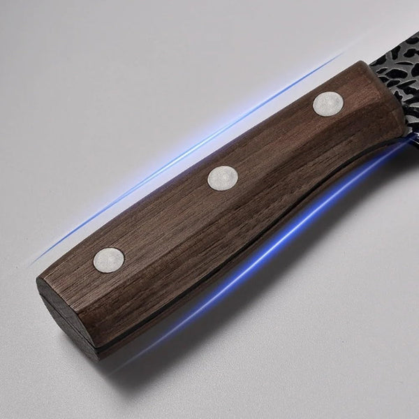 Meat Cleaver,Cleaver Knife 8 Inch Kitchen Knife Meat Cleaver Tools Household Butcher Home Stainless Steel Hammered Knives3