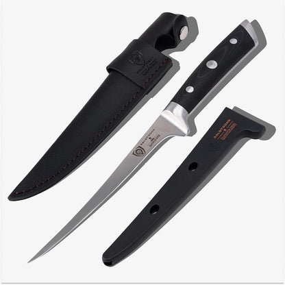 7" Fillet Knife - Flexible German Steel Blade1