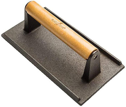 Blackstone 1543 Outdoor Griddle Breakfast Preparation Kit with Pancake Batter Dispenser, Cast Iron Bacon Press, and 2 Non Stick Steel Egg Rings | Batter Dispenser, Bacon Press, Two Egg Rings4