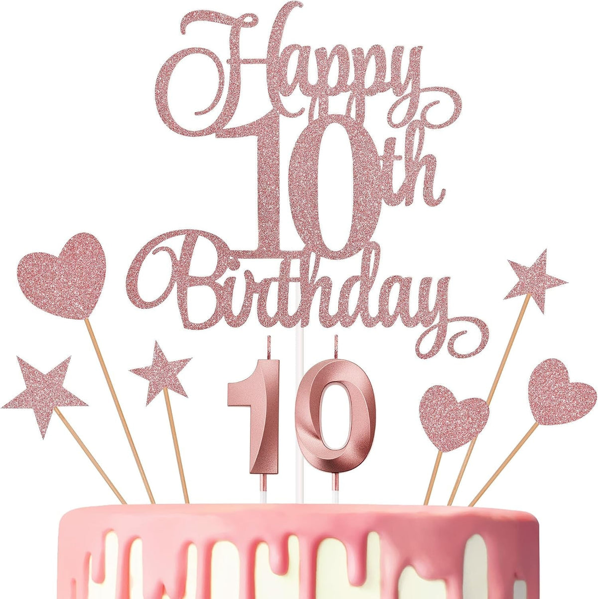 10th-birthday-cake-decorations-10th-birthday-candles-cake-numeral-candles-and-glitter-happy-10th-birthday-cake-toppers-set-for-birthday-party-supplies-rose-gold